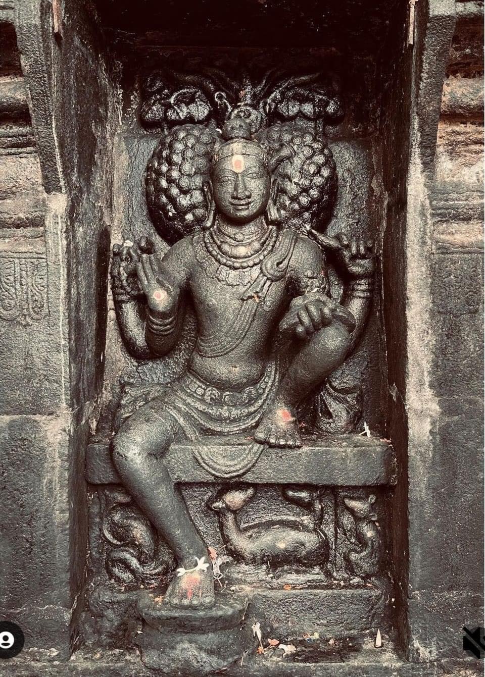 Guru Dakshinamurthy at Sri Venkateswar Temple Thiruthani-Stumbit Heritage